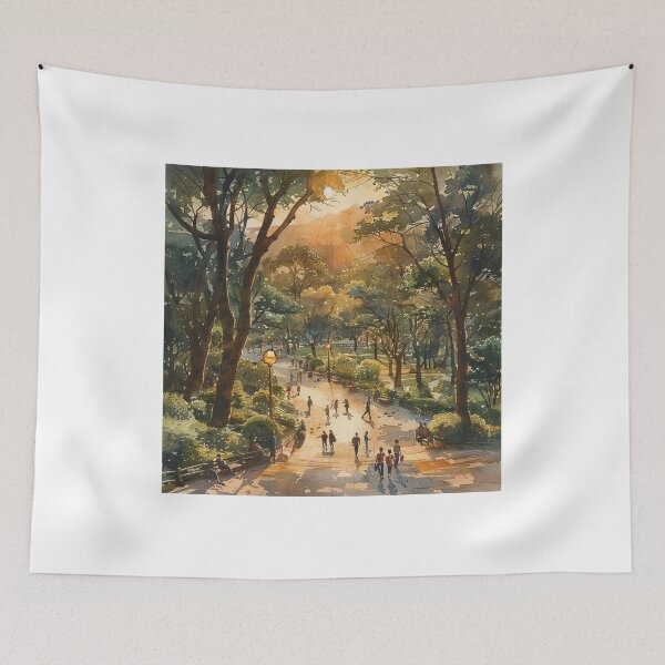 Item preview, Kids at Play on the Playground | Fun Children's Art Print | Colorful Nursery Decor designed and sold by Mr-whiteBG.