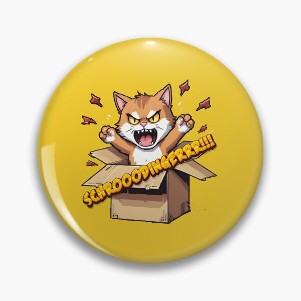 Item preview, schrodinger cat. yes! it's alive, hungry and looking for revenge!! designed and sold by PrintPlanetGo.