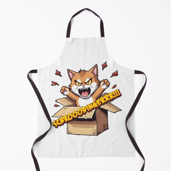 Item preview, schrodinger cat. yes! it's alive, hungry and looking for revenge!! designed and sold by PrintPlanetGo.
