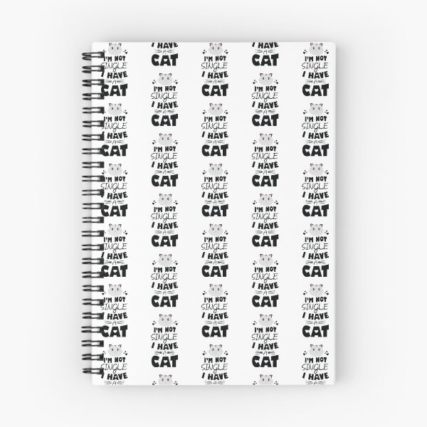 Item preview, I'm Not Single I Have A Cat Funny Quote Pet Lover T Shirt designed and sold by allsortsmarket.