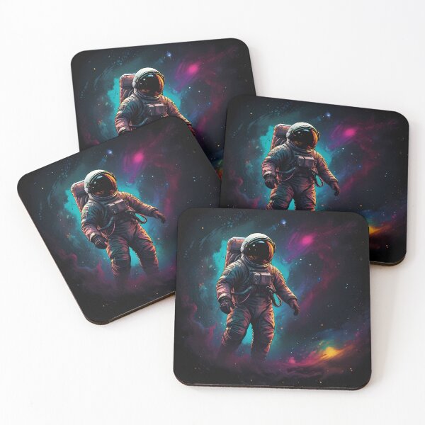 Item preview, Astronaut in space of magical colors designed and sold by Chaos  Criative.