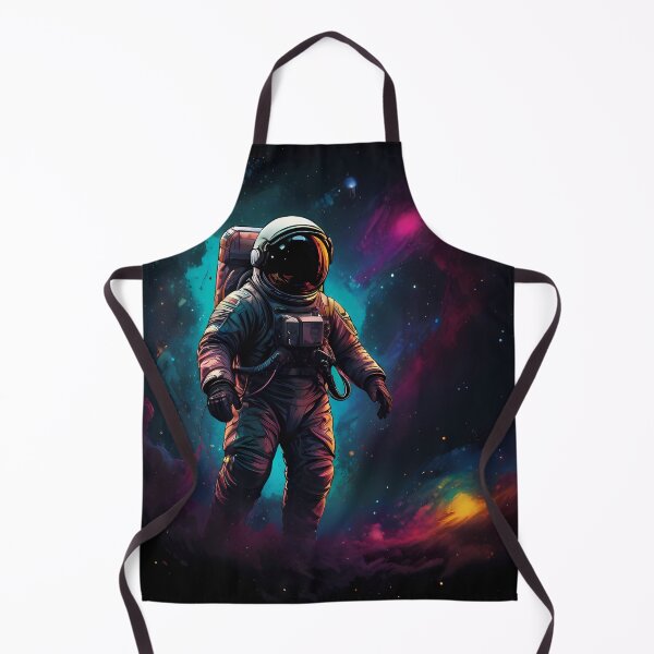 Item preview, Astronaut in space of magical colors designed and sold by Chaos Criative.