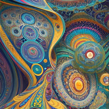 Artwork thumbnail, Abstract Pattern 101 by RivehArt
