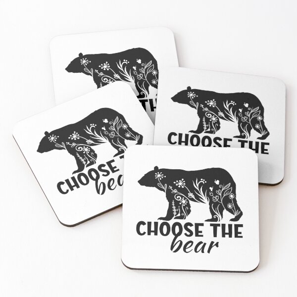 Item preview, CHOOSE THE BEAR - Man verses Bear, Current Events, Womens Rights designed and sold by Sun Sand & Sea Art.