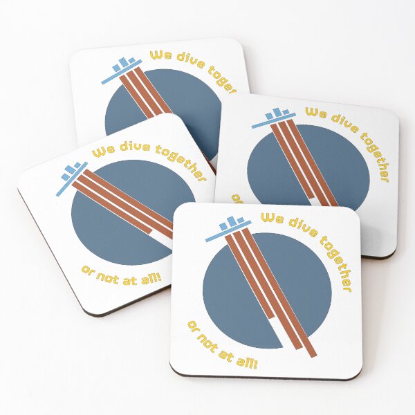 Item preview, Dive Together designed and sold by InsideJokeProd-.