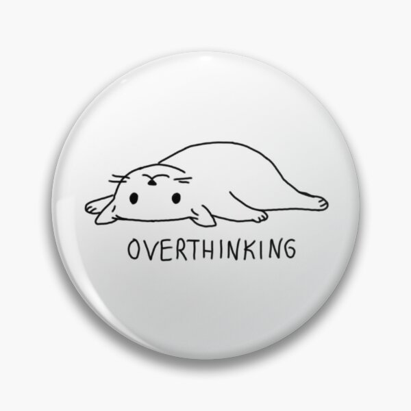 Item preview, overthinking designed and sold by aishiterumo.