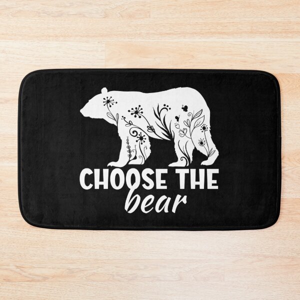 Item preview, CHOOSE THE BEAR - Team Bear, Man verses Bear, Current Events, Womens Rights designed and sold by Sun Sand & Sea Art.