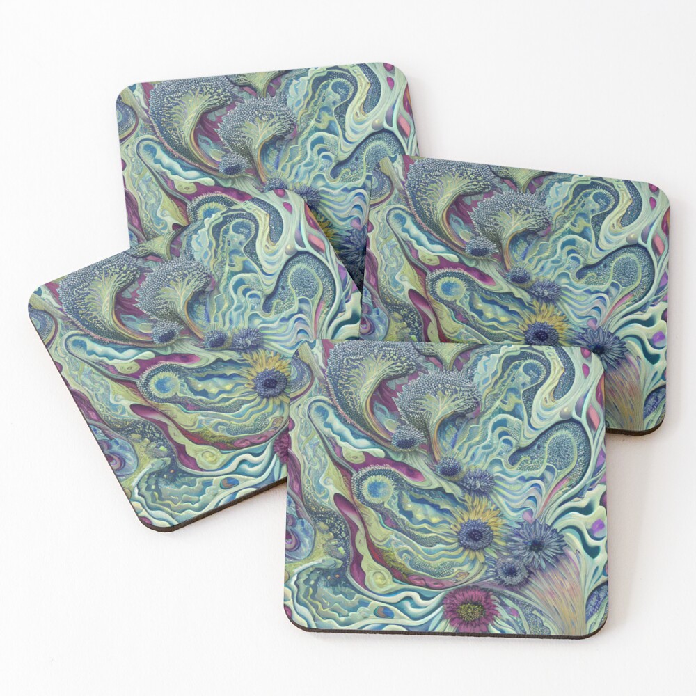 Item preview, Coasters (Set of 4) designed and sold by RivehArt.