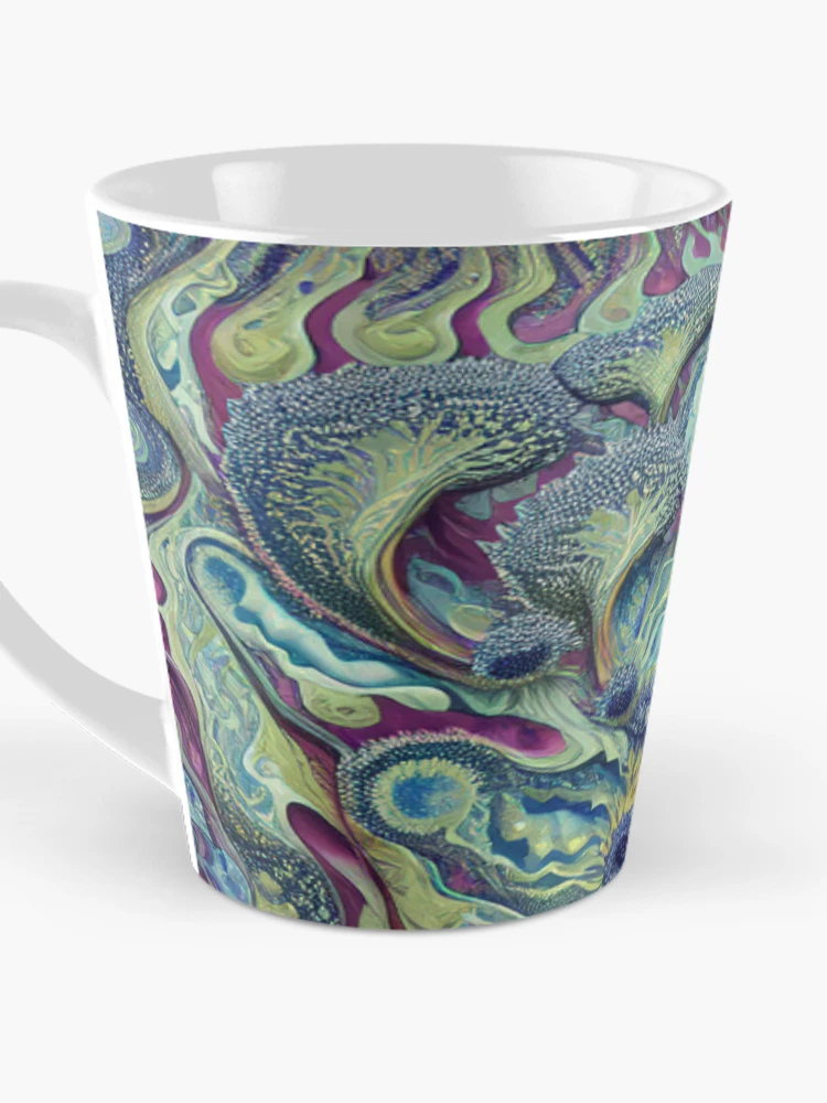 Thumbnail 3 of 4, Coffee Mug, Abstract Pattern 102 designed and sold by RivehArt.