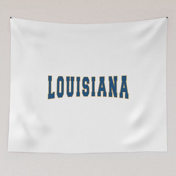 Item preview, Vintage Stencil Louisiana State designed and sold by US States Merch.