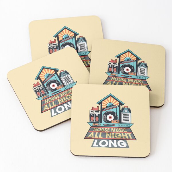Item preview, House Music - All Night Long designed and sold by TipTop GFX.