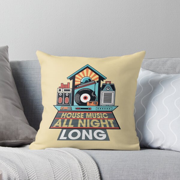 Item preview, House Music - All Night Long designed and sold by TipTop GFX.