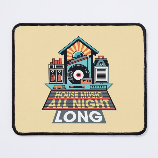 Item preview, House Music - All Night Long designed and sold by TipTop GFX.