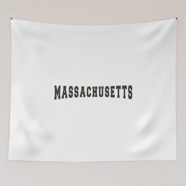 Item preview, Vintage Stencil Massachusetts State designed and sold by US States Merch.