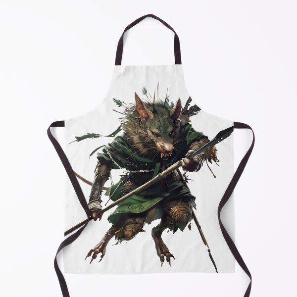 Item preview, Clanrat Charge - Dynamic Skaven Warrior in Action T-Shirt designed and sold by Juuskus.