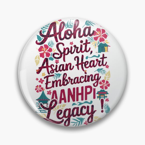 Item preview,  Blossoming Unity: Asian & Pacific Islander Pride in Aloha Spirit designed and sold by SplashTastic.