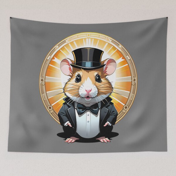 Item preview, Cool Hamster Mobster designed and sold by TheArtOfPat.