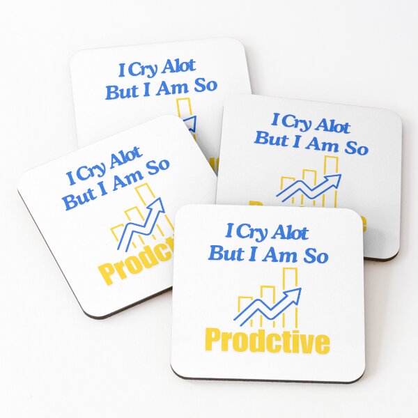 Item preview, I Cry A Lot But I Am So Productive Classic T-Shirt designed and sold by DODY-Designs.