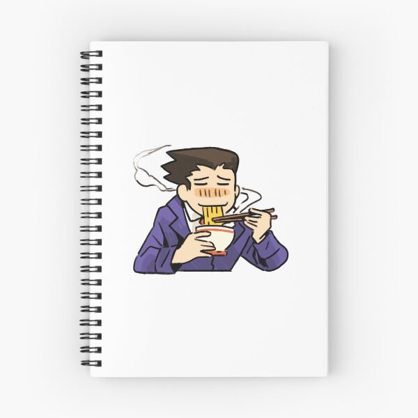Item preview, Phoenix Wright eating ramen designed and sold by KELIA ..