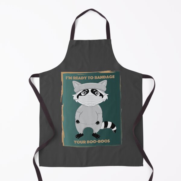 Item preview, Retro Surgeon raccoon designed and sold by atedesigns.