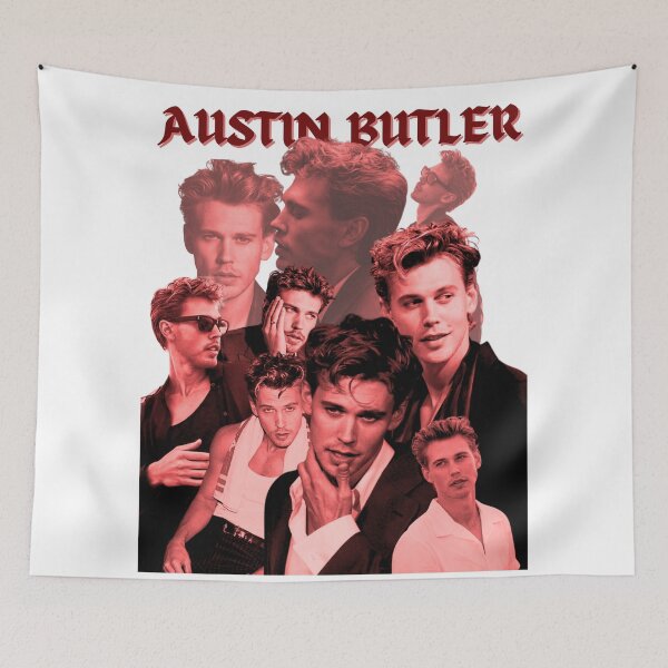 Item preview, Austin Butler Fan Collage Design designed and sold by LarkaArt.