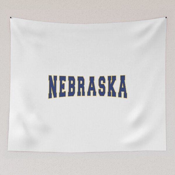 Artikelvorschau, Vintage Schablone Nebraska State entworfen und verkauft von US States Merch.