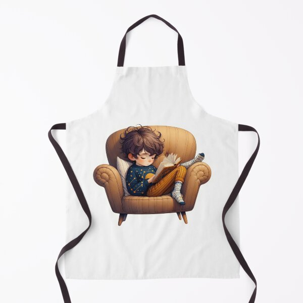 Item preview, Little Boy Reading 4 designed and sold by Made-by-Gus.