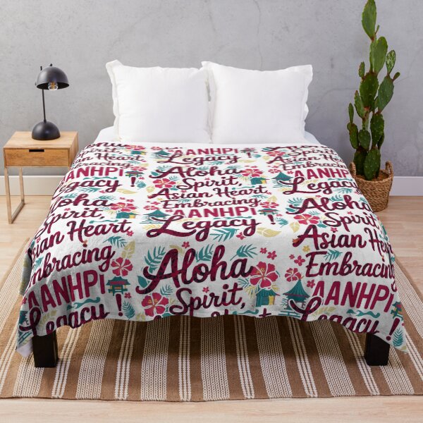 Item preview, Blossoming Unity: Asian & Pacific Islander Pride in Aloha Spirit designed and sold by SplashTastic.