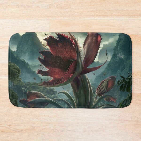 Item preview, Carnivorous titan flower in the jungle with mountains, and trees designed and sold by Titan33.