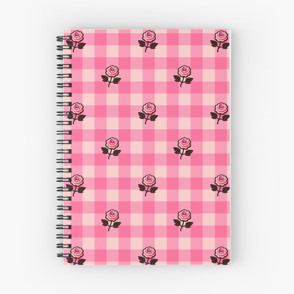 Item preview, Pink Gingham Roses Pattern designed and sold by SilverPegasus.