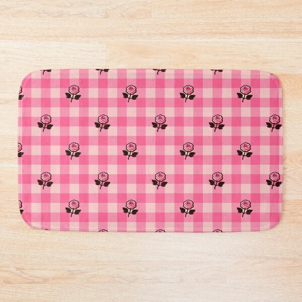 Item preview, Pink Gingham Roses Pattern designed and sold by SilverPegasus.