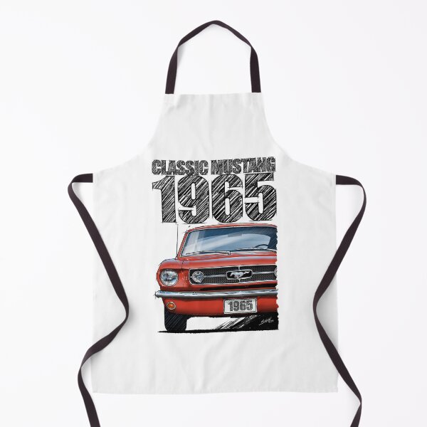 Item preview, Drive That Classic featuring the Iconic 1965 Ford Mustang in Poppy Red (Light Background) designed and sold by Petrolhead T-Shirts and Art.