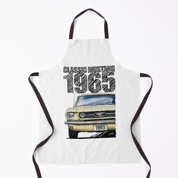 Item preview, Drive That Classic featuring the Iconic 1965 Ford Mustang in Phoenician Yellow (Light Background) designed and sold by Petrolhead T-Shirts and Art.