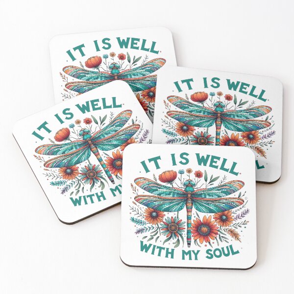 Item preview, It is well with my soul (teal) designed and sold by WideIsTheGate.