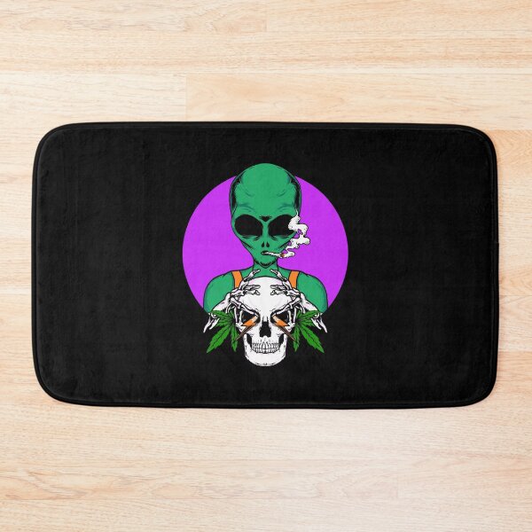 Item preview, A UFO controls the skulls designed and sold by VibeTwist.
