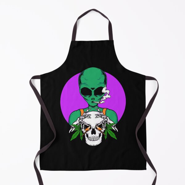 Item preview, A UFO controls the skulls designed and sold by VibeTwist.