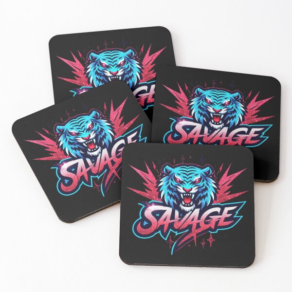 Item preview, Neon Savage Tiger Design designed and sold by Mark Cannon.