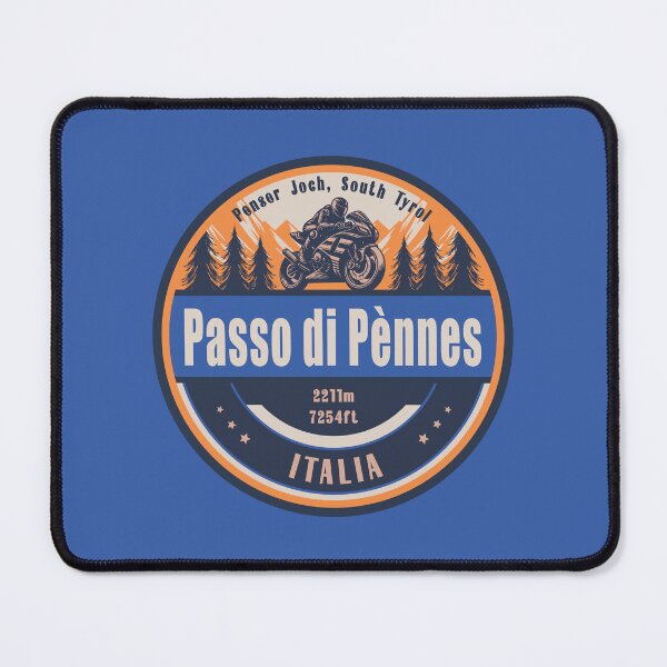 Item preview, Passo di Pennes Italy Motorcycling Mountain Design designed and sold by CynthiaGraphics.