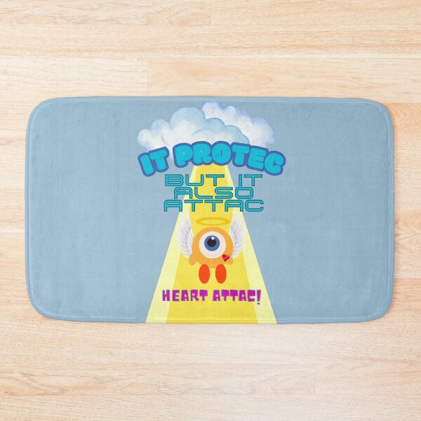 Item preview,  It Protec But It Also Attac - Heart Attac - Funny Meme designed and sold by lovealva.