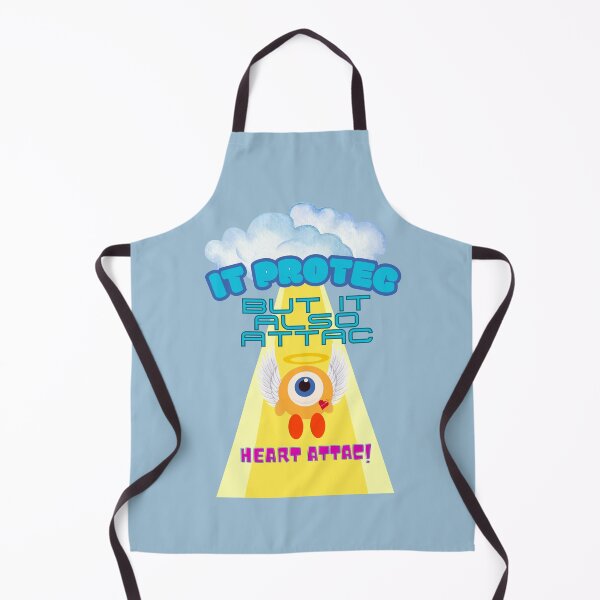 Item preview,  It Protec But It Also Attac - Heart Attac - Funny Meme designed and sold by lovealva.