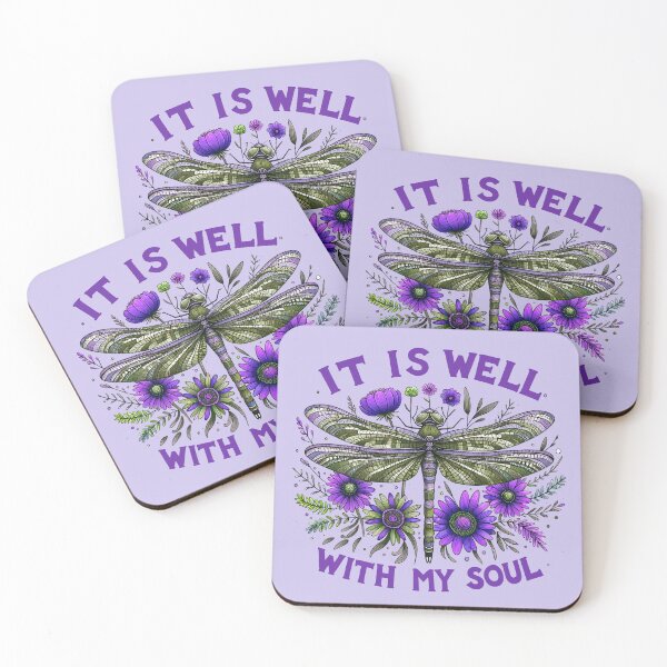 Item preview, It is well with my soul (purple) designed and sold by WideIsTheGate.