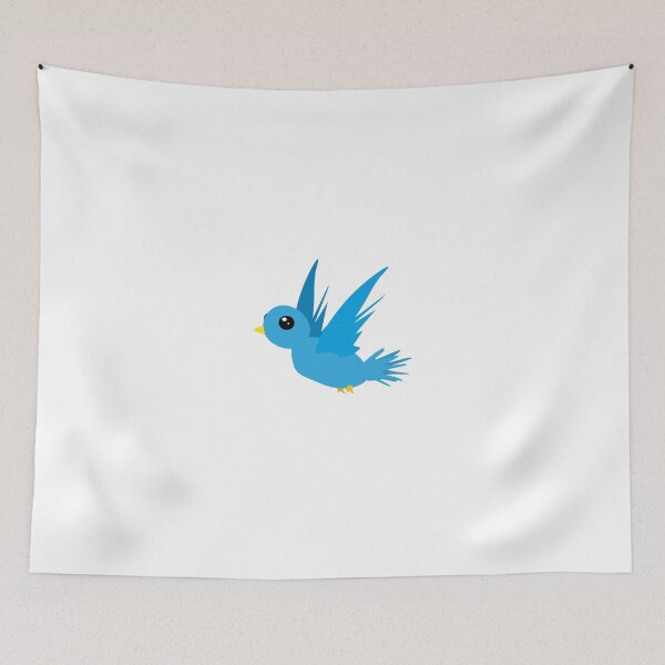 Item preview, Bird blue designed and sold by THELOUDSiLENCE.