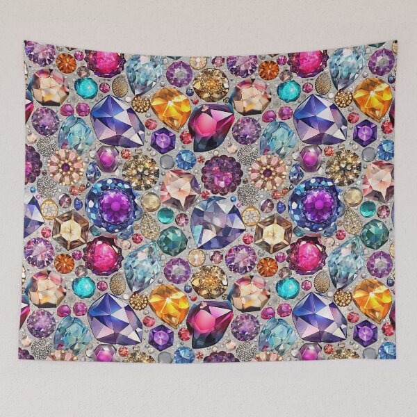Item preview, Bejeweled - y2k Crystal Gems Design designed and sold by bearslover.