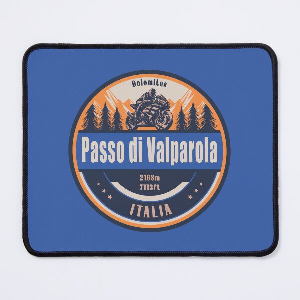 Item preview, Passo di Valparola Italy Motorcycling Mountain Design designed and sold by CynthiaGraphics.