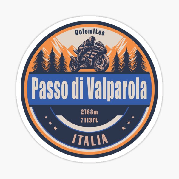 Item preview, Passo di Valparola Italy Motorcycling Mountain Design designed and sold by CynthiaGraphics.