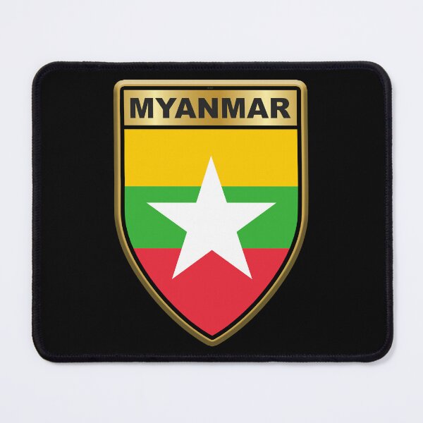Item preview, MYANMAR Flag Gifts, Stickers & Products (S) designed and sold by mpodger.
