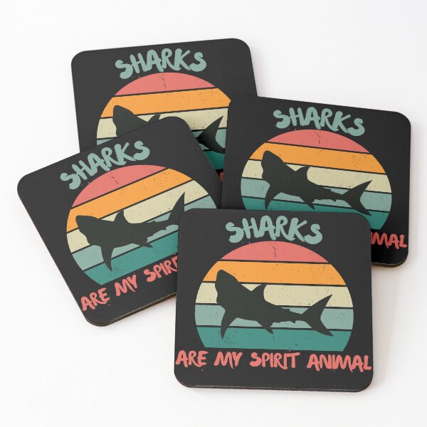 Item preview, Sharks are my spirit Animal designed and sold by MakeWayDesign.