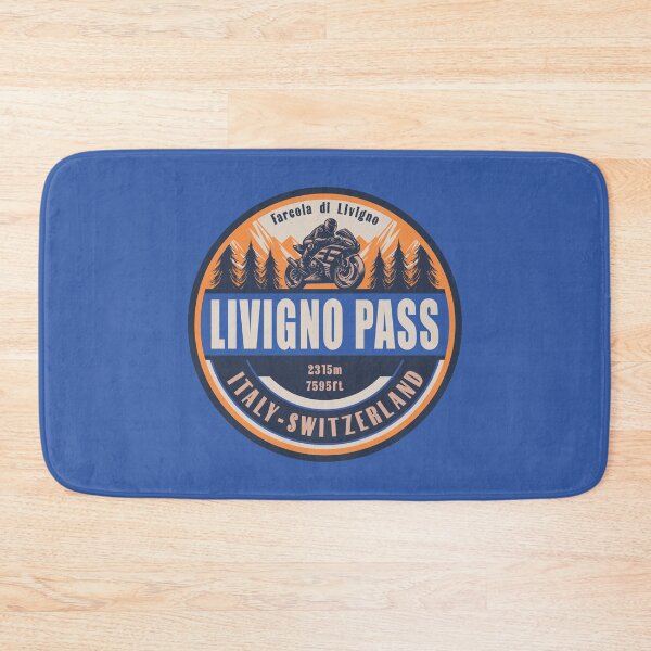 Item preview, Livigno Pass Italy-Switzerland Motorcycling Mountain Design designed and sold by CynthiaGraphics.