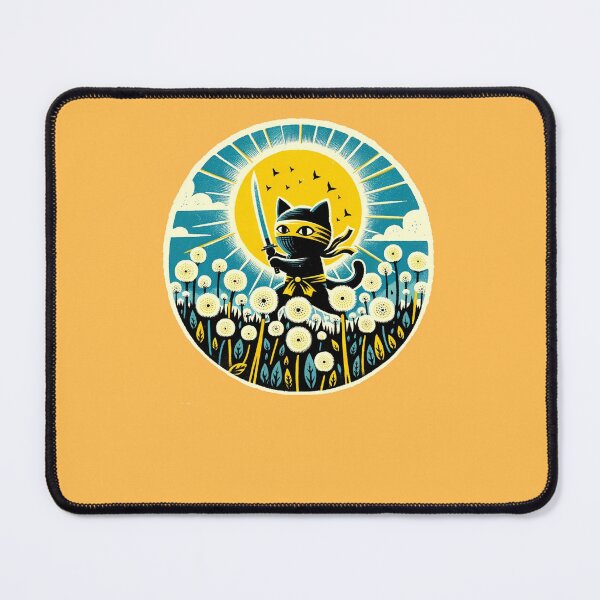 Item preview, Dandelion Ninja Cat designed and sold by FrictionMaxxing.