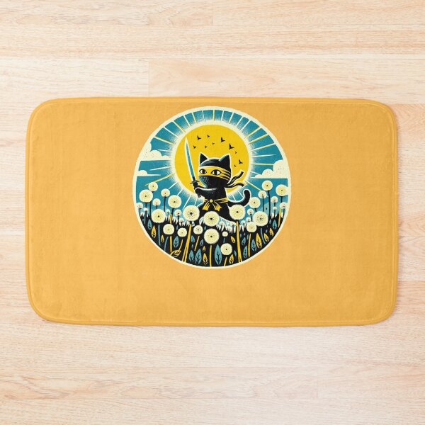 Item preview, Dandelion Ninja Cat designed and sold by FrictionMaxxing.